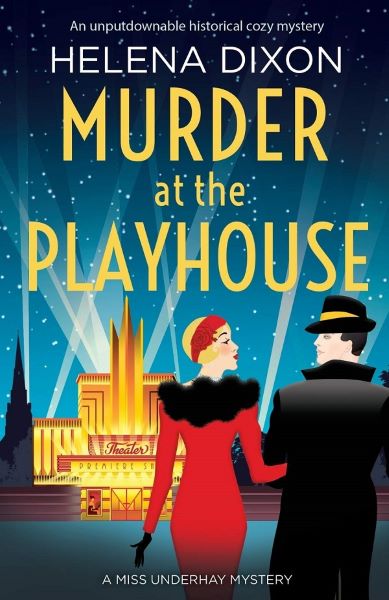 Cartea Murder at the Playhouse. Miss Underhay #3