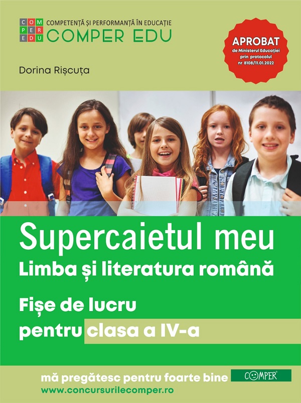 Cartea Supercaietul meu de comunicare - Clasa 4 - Fise de lucru de Supercaietul meu de comunicare - Clasa 4 - Fise de lucru