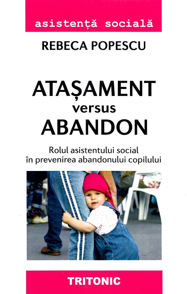 Atasament versus abandon, Rebeca Popescu – copertă