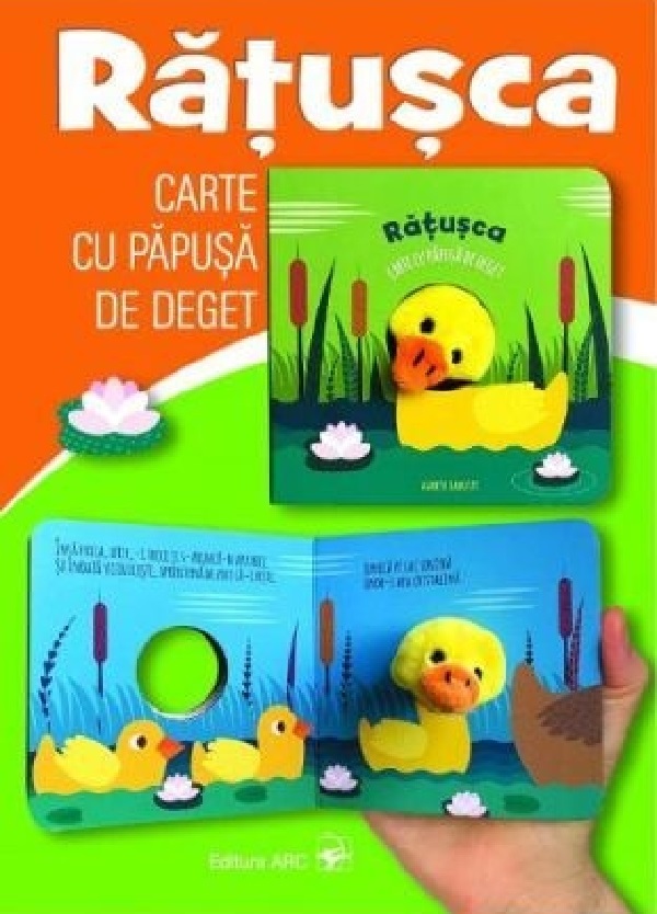 Cartea Ratusca. Carte cu papusa de deget de Agnese Baruzzi