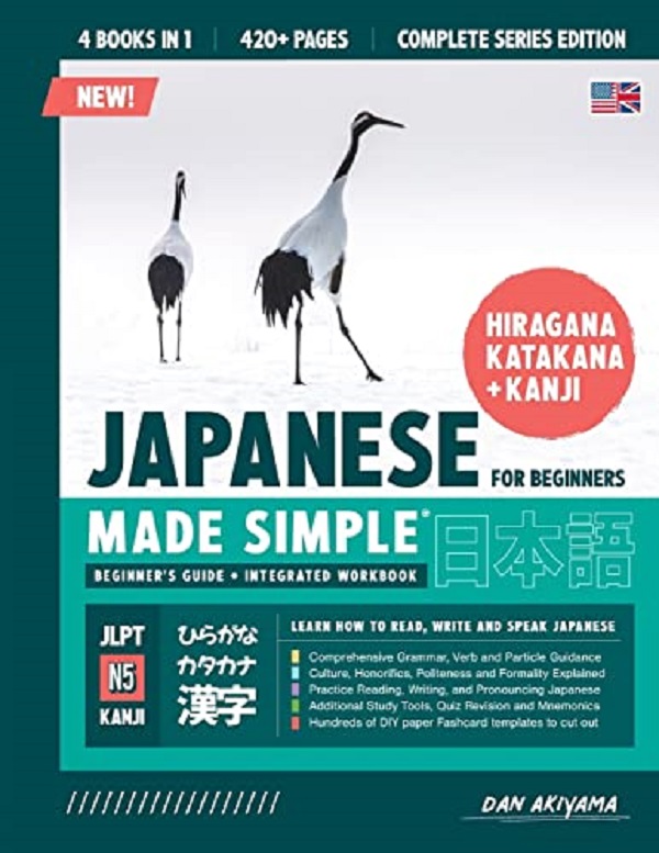 Cartea Learning Japanese, Made Simple Beginner's Guide de Dan Akiyama