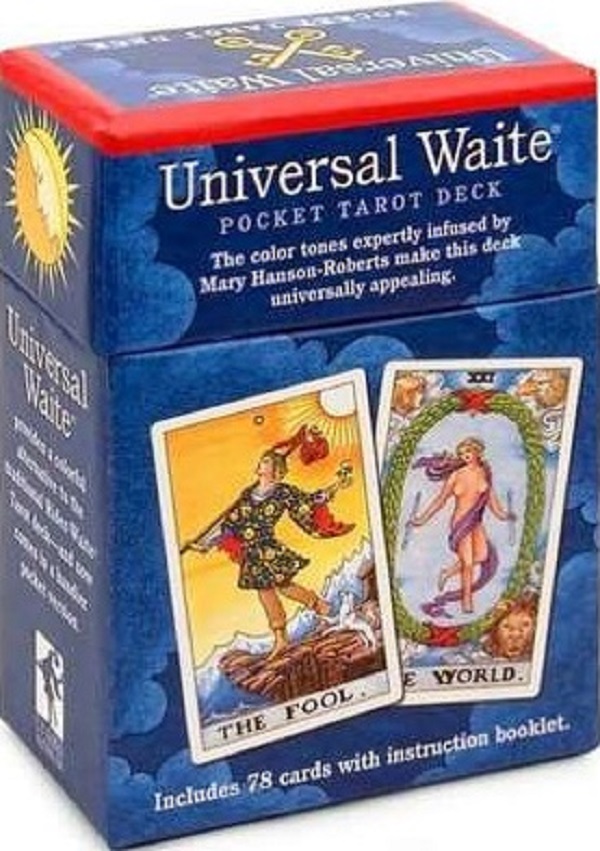 Cartea Universal Waite Pocket Tarot Cards de Mary Hanson-roberts
