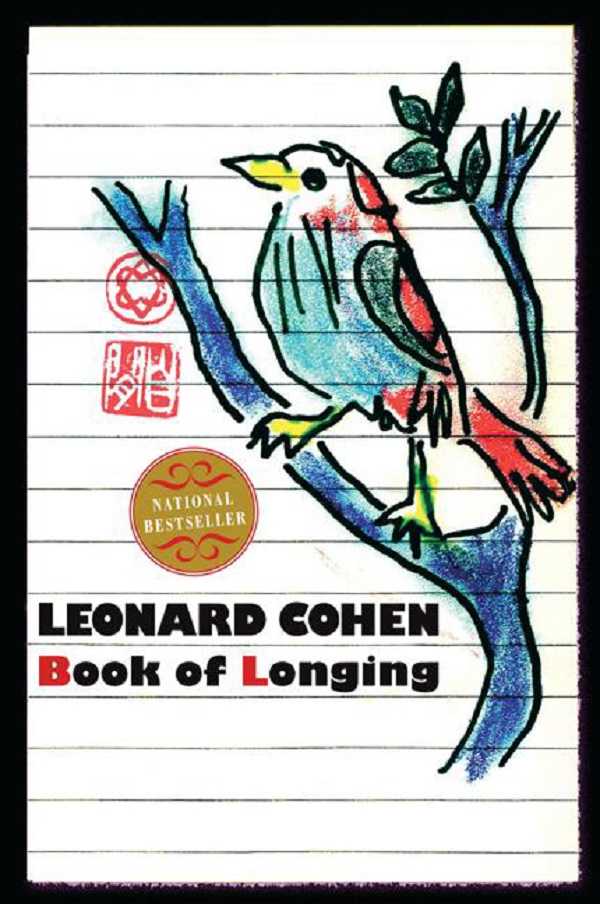 Cartea Book of Longing de Leonard Cohen