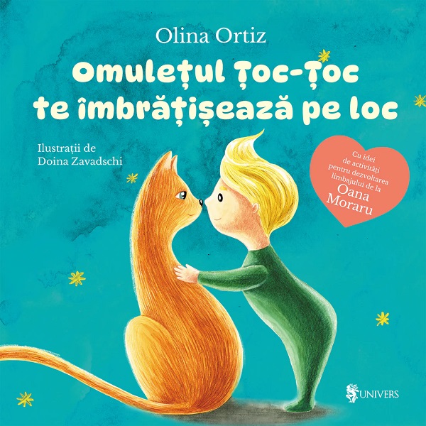 Cartea Omuletul Toc-Toc te imbratiseaza pe loc de Doina Zavadschi