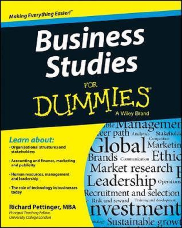 Cartea Business Studies For Dummies de Richard Pettinger