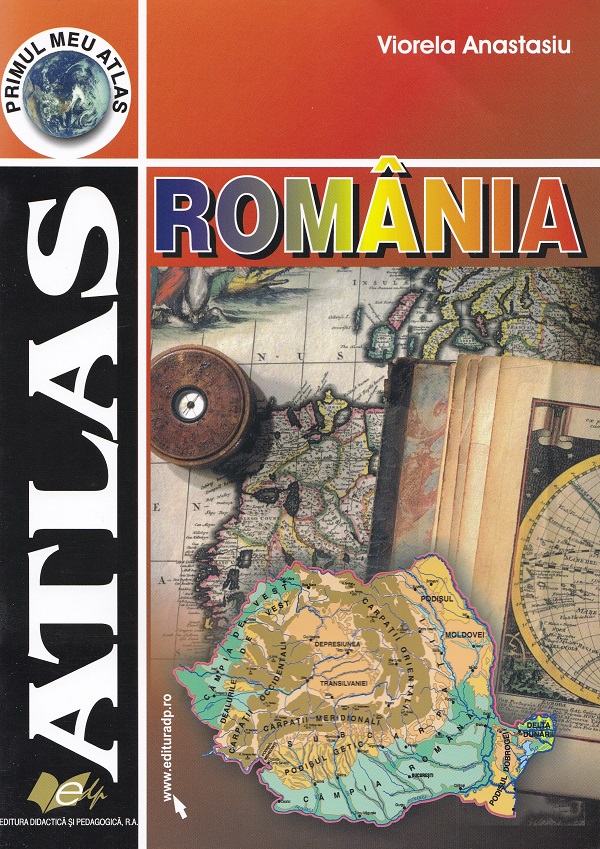 Cartea Atlas Romania de Viorela Anastasiu