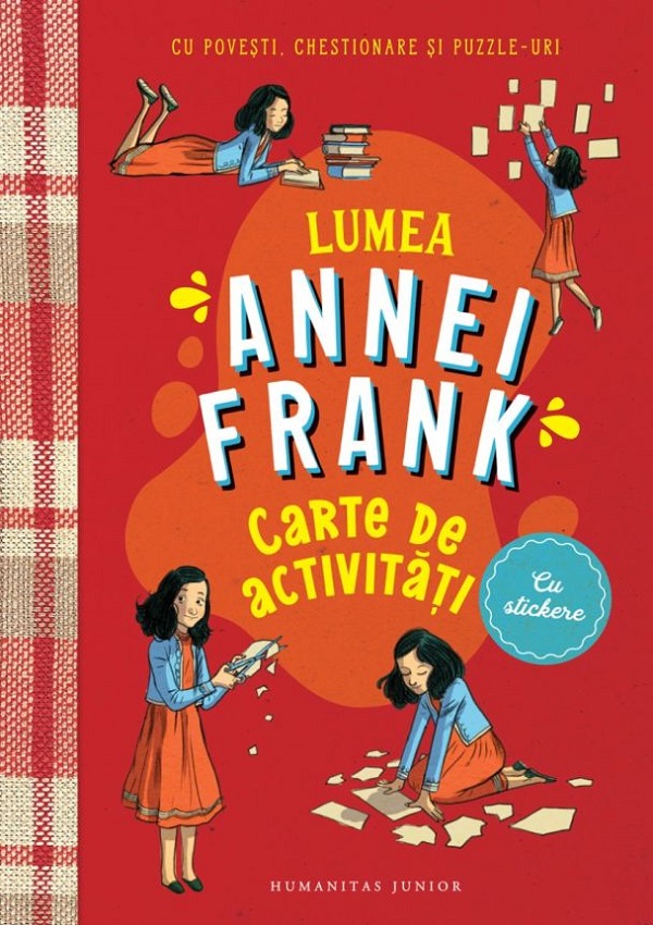 Cartea Lumea Annei Frank. Carte de activitati de Menno Metselaar