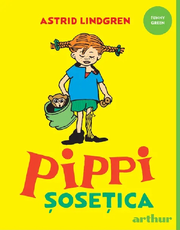 Cartea Pippi Sosetica de Astrid Lindgren