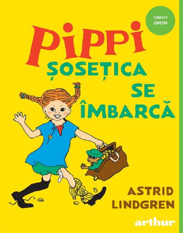 Cartea Pippi Sosetica se imbarca de Astrid Lindgren