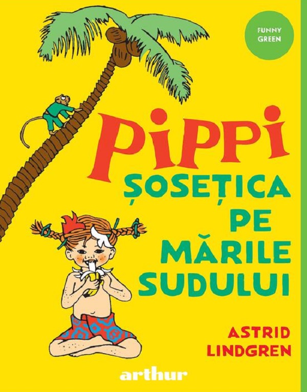 Cartea Pippi Sosetica pe Marile Sudului de Astrid Lindgren