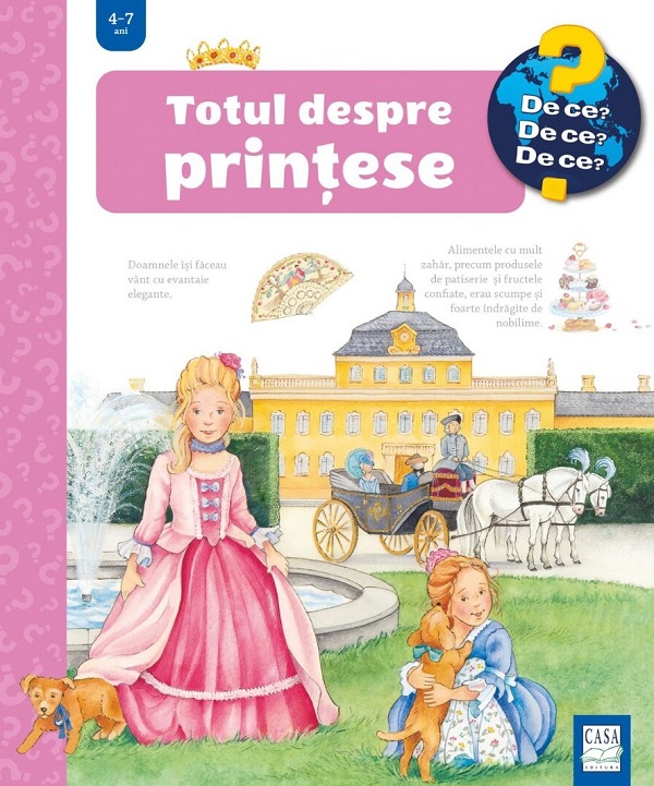 Cartea Totul despre printese de Andrea Erne