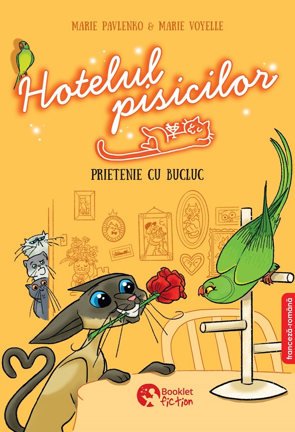 Cartea Hotelul pisicilor: Prietenie cu bucluc. Editie bilingva de Hotelul pisicilor: Prietenie cu bucluc. Editie bilingva