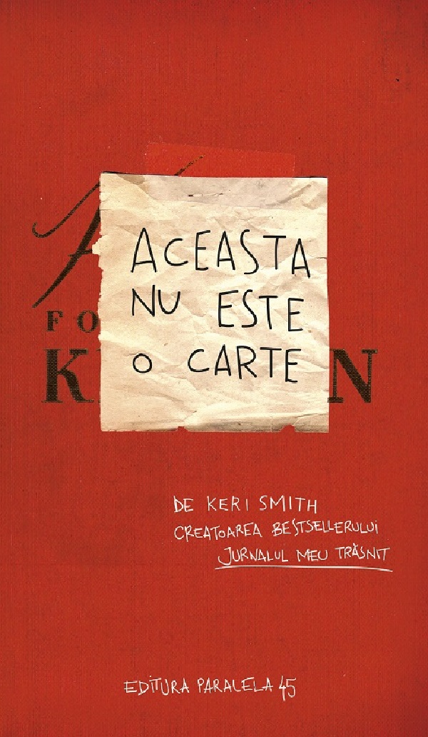 Cartea Aceasta nu este o carte de Keri Smith