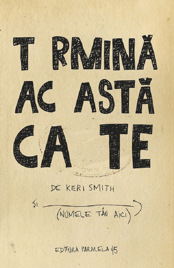 Cartea Termina aceasta carte de Keri Smith