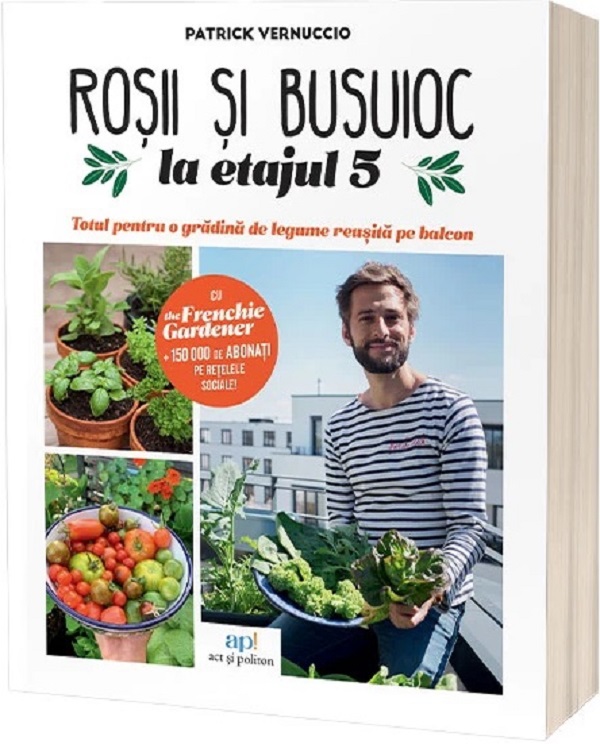 Cartea Rosii si busuioc la etajul 5 de Patrick Vernuccio