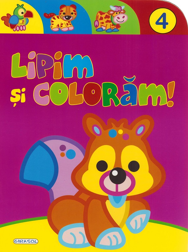Cartea Lipim si coloram 4 de Javier Inaraja