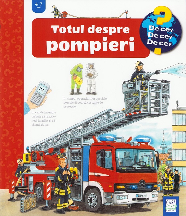 Cartea Totul despre pompieri de Andrea Erne