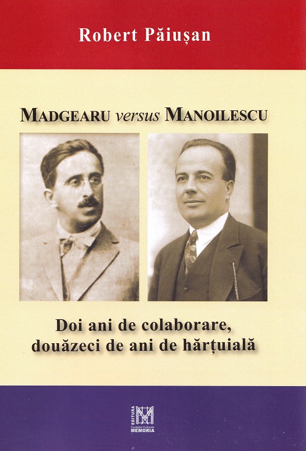 Cartea Madgearu versus Manoilescu de Robert Paiusan