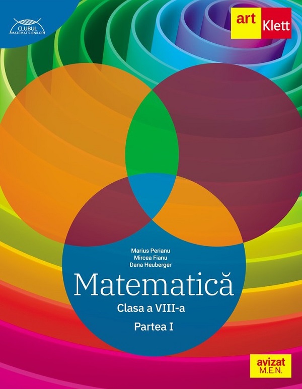 Cartea Matematica - Clasa 8 Partea 1 - Traseul albastru de Mircea Fianu