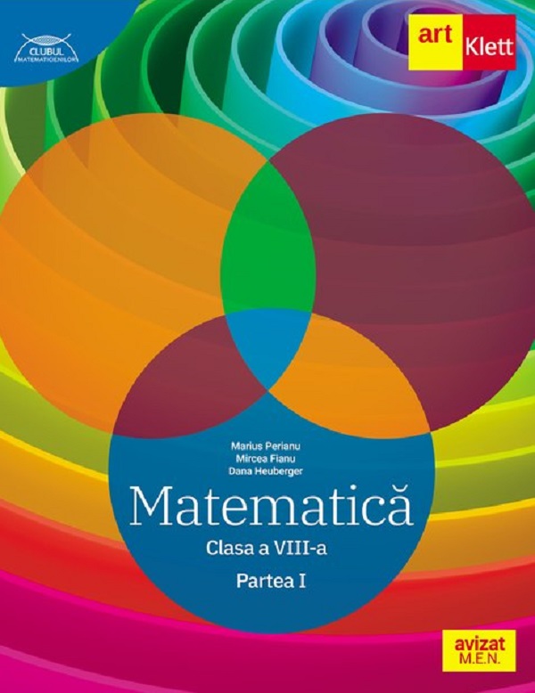 Cartea Matematica - Clasa 8 Partea 1 - Traseul albastru de Mircea Fianu