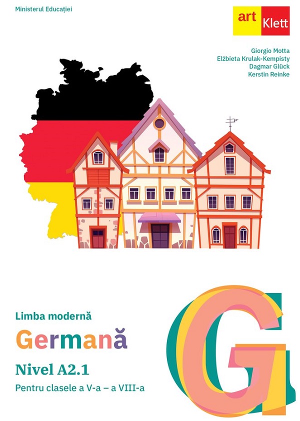Cartea Limba moderna germana. Nivel A2.1 - Clasele 5-8 - Manual de Dagmar Gluck