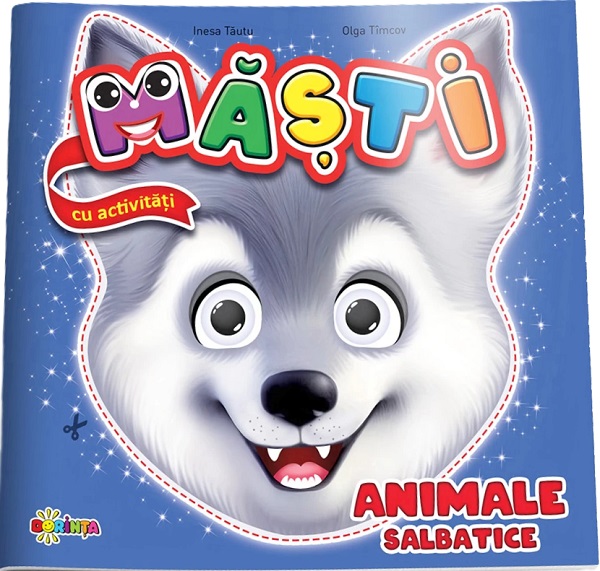 Cartea Masti cu activitati: Animale salbatice de Olga Timcov