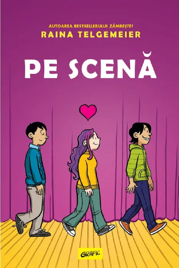 Cartea Pe scena de Raina Telgemeier