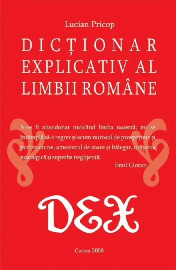 Cartea Dictionar explicativ al limbii romane de Lucian Pricop