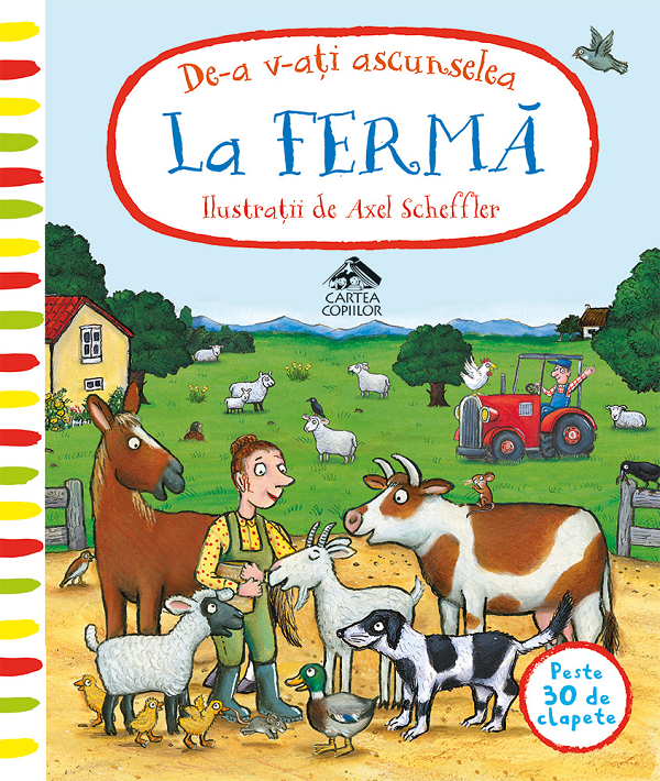 Cartea De-a v-ati ascunselea. La ferma de Axel Scheffler
