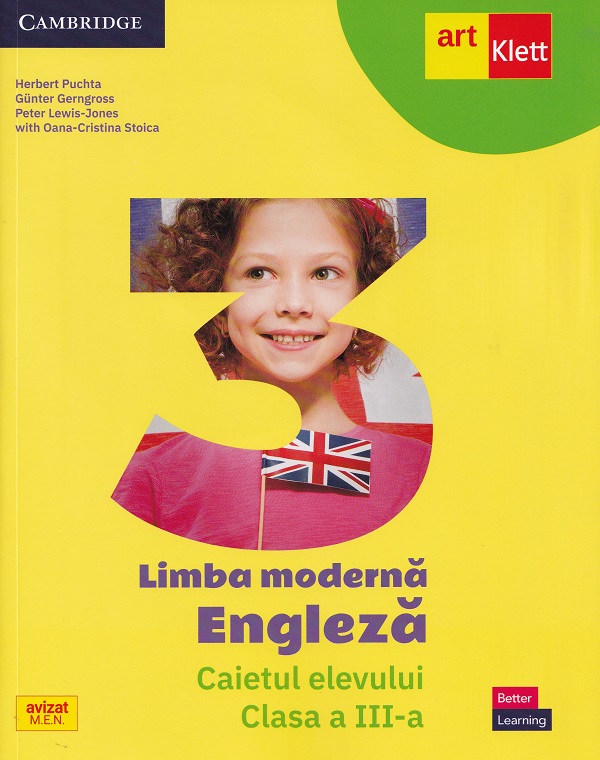 Cartea Limba engleza. Limba moderna - Clasa 3 - Caietul elevului de Cristina Stoica