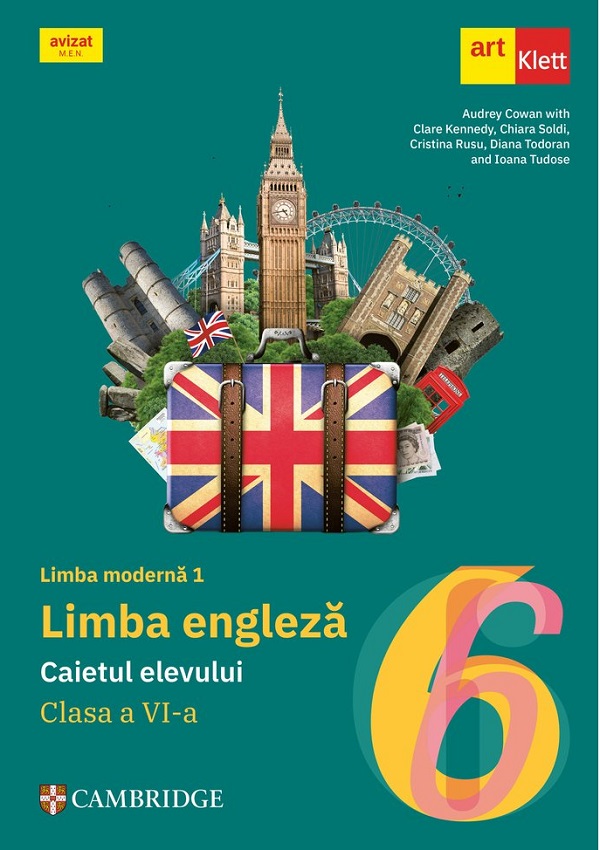 Cartea Limba engleza. Limba moderna 1 - Clasa 6 - Caietul elevului de Cristina Rusu
