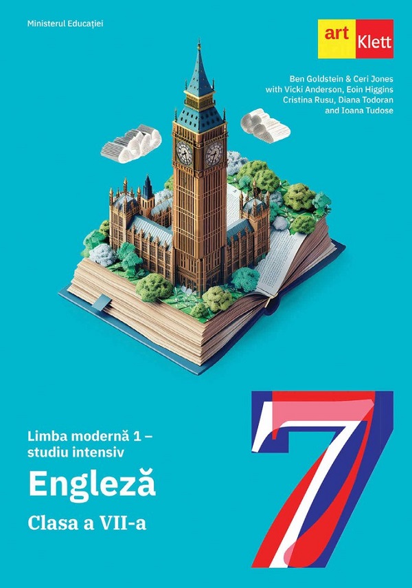 Cartea Limba engleza. Limba moderna 1. Studiu intensiv - Clasa 7 - Manual de Cristina Rusu