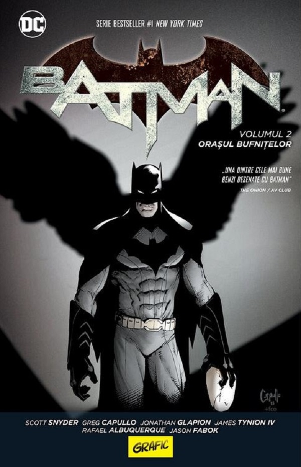Cartea Batman Vol.2: Orasul bufnitelor de Batman Vol.2: Orasul bufnitelor