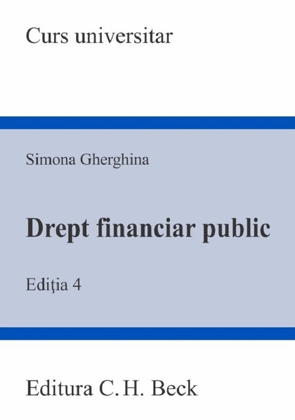 Cartea Drept financiar public Ed.4 de Drept financiar public Ed.4
