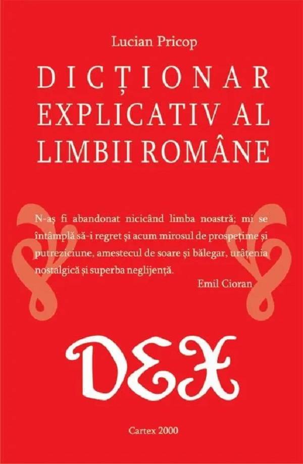 Cartea Dictionar explicativ al limbii romane de Lucian Pricop