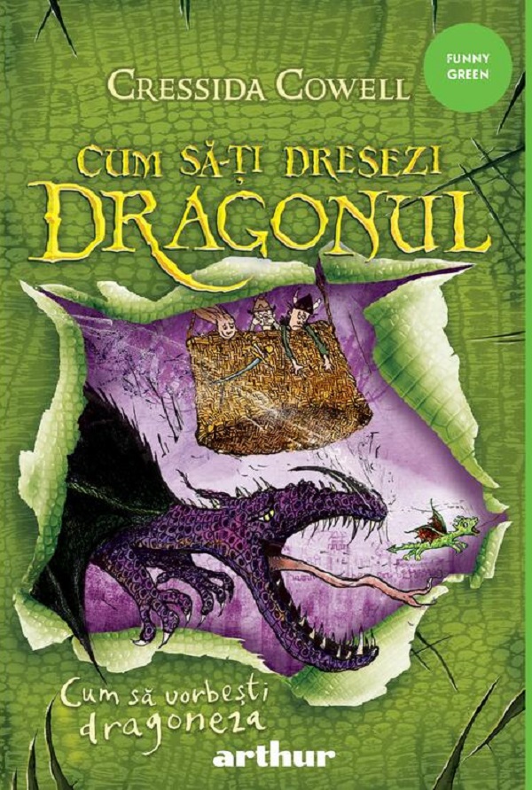 Cartea Cum sa vorbesti dragoneza. Seria Cum sa-ti dresezi dragonul Vol.3 de Cressida Cowell