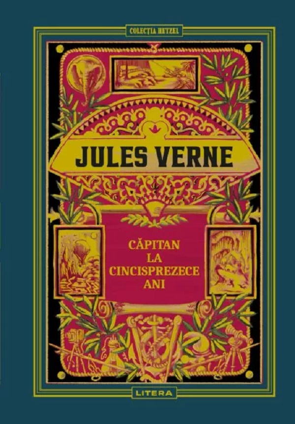 Capitan la cincisprezece ani, Jules Verne – copertă