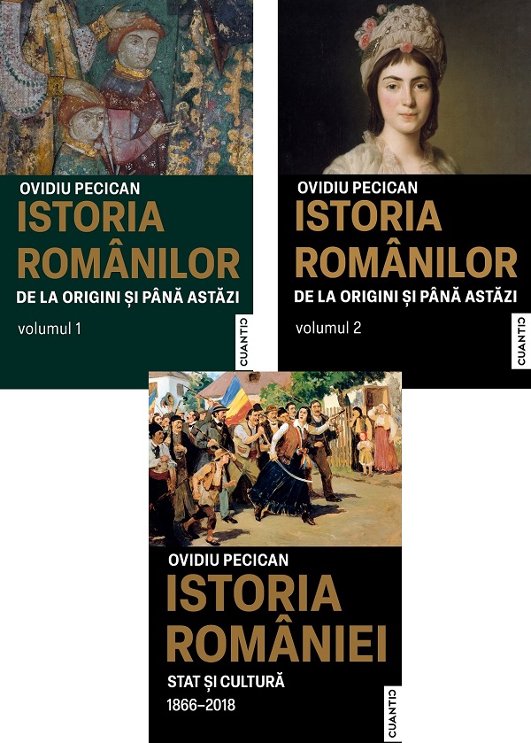 Cartea Pachet 3 volume: Aventura istorica a romanilor si a Romaniei de Ovidiu Pecican