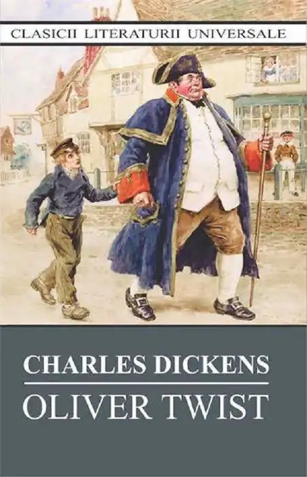 Oliver Twist, Charles Dickens – copertă