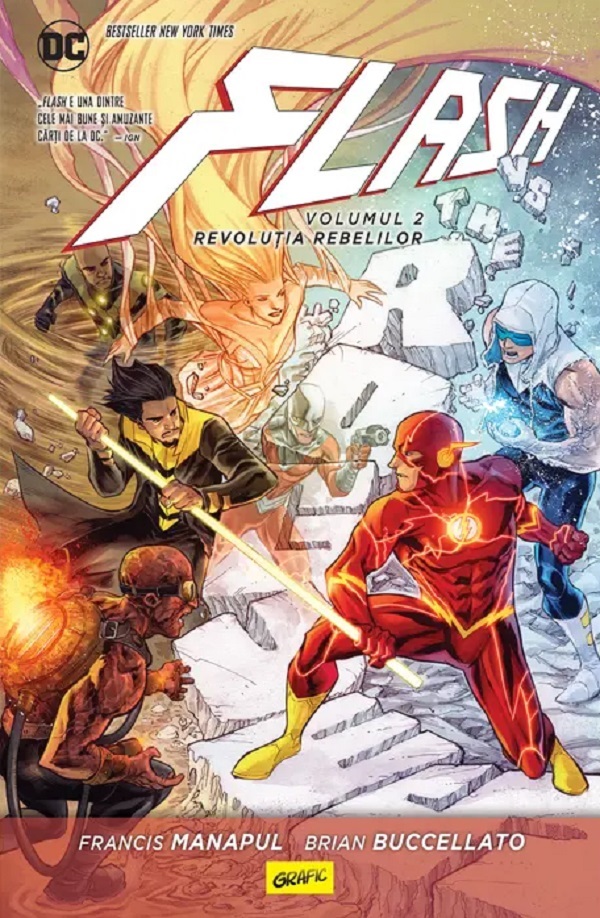 Cartea Revolutia rebelilor. Seria Flash Vol.2 de Francis Manapul