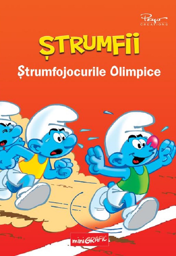Cartea Strumfii. Strumfojocurile Olimpice de Alain Jost