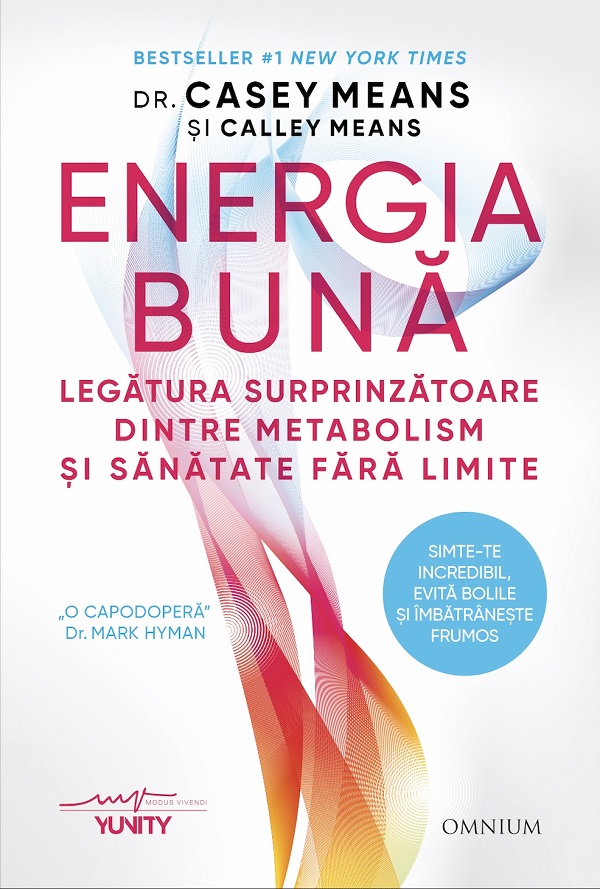 Energia buna, Casey Means, Calley Means – copertă