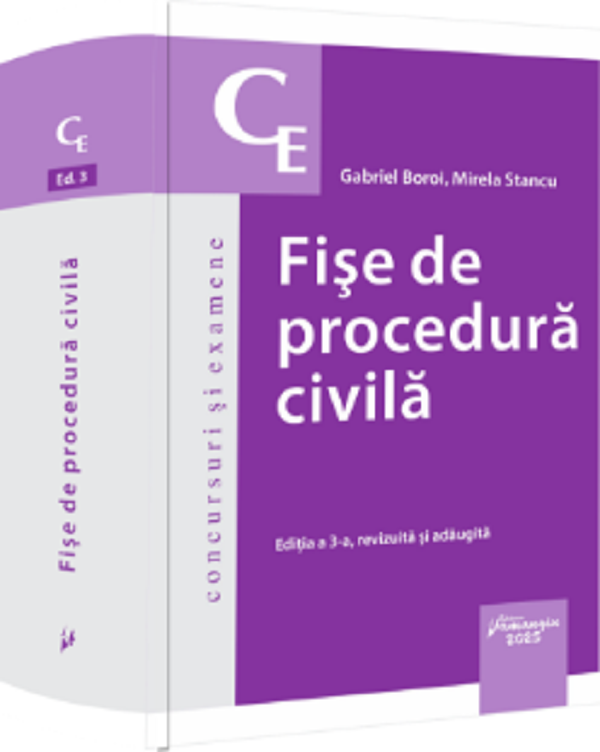 Cartea Fise de procedura civila Ed.3 de Gabriel Boroi