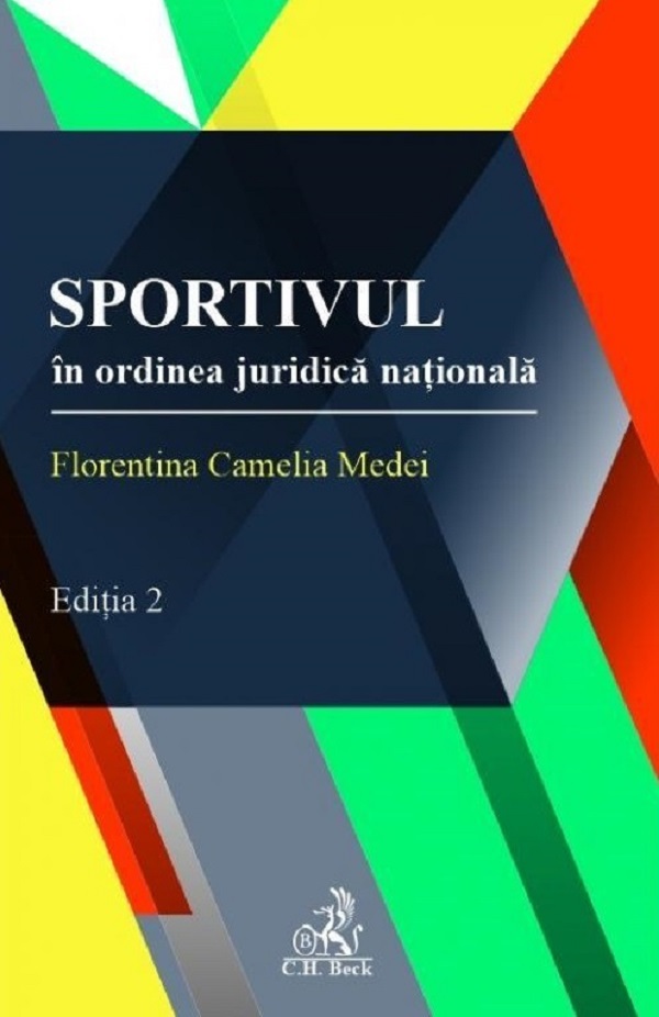 Cartea Sportivul in ordinea juridica nationala Ed.2