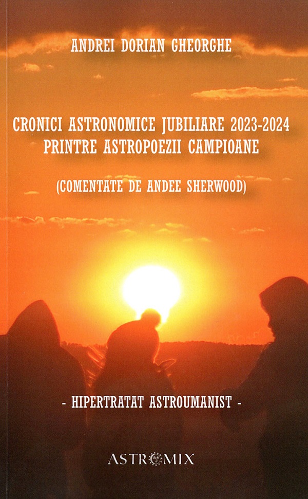 Cartea Cronici astronomice jubiliare 2023-2024 printre astropoezii campioane