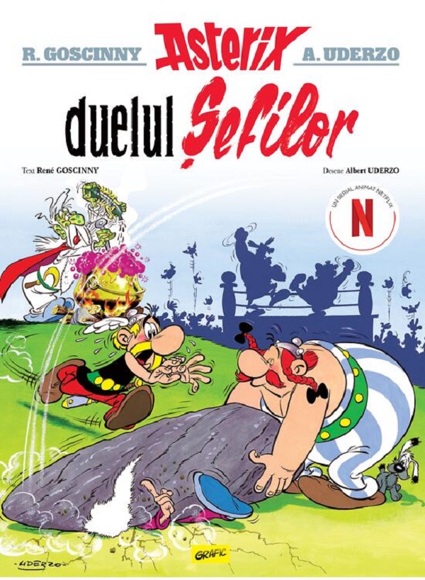 Cartea Asterix, duelul sefilor. Seria Asterix Vol.7 de Rene Goscinny