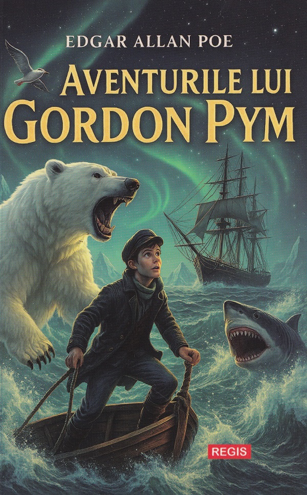 Cartea Aventurile lui Gordon Pym de Edgar Allan Poe