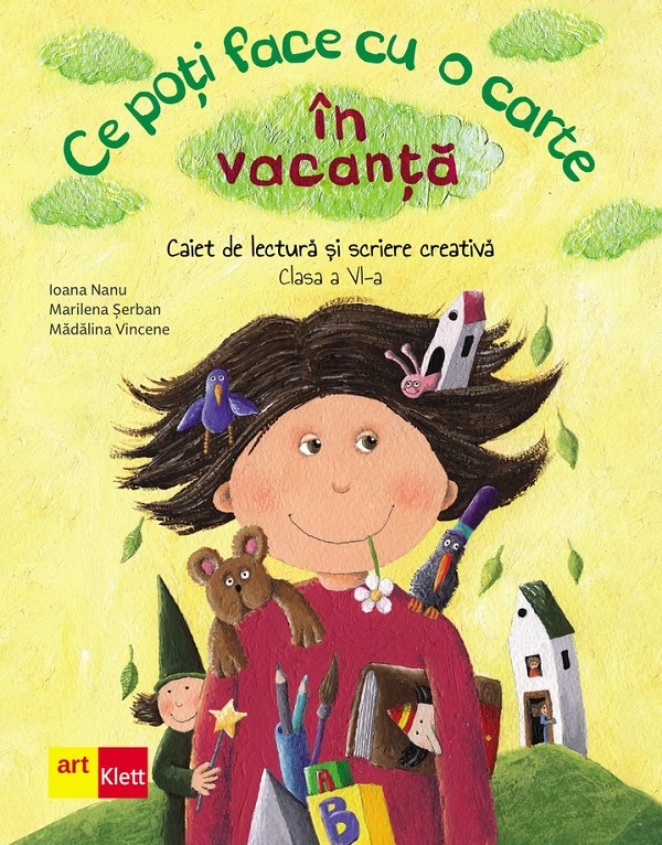 Cartea Ce poti face cu o carte in vacanta Clasa 6 de Madalina Vincene