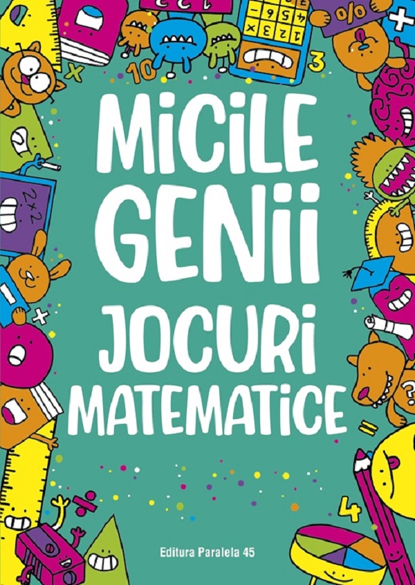 Micile genii. Jocuri matematice, Gareth Moore – copertă