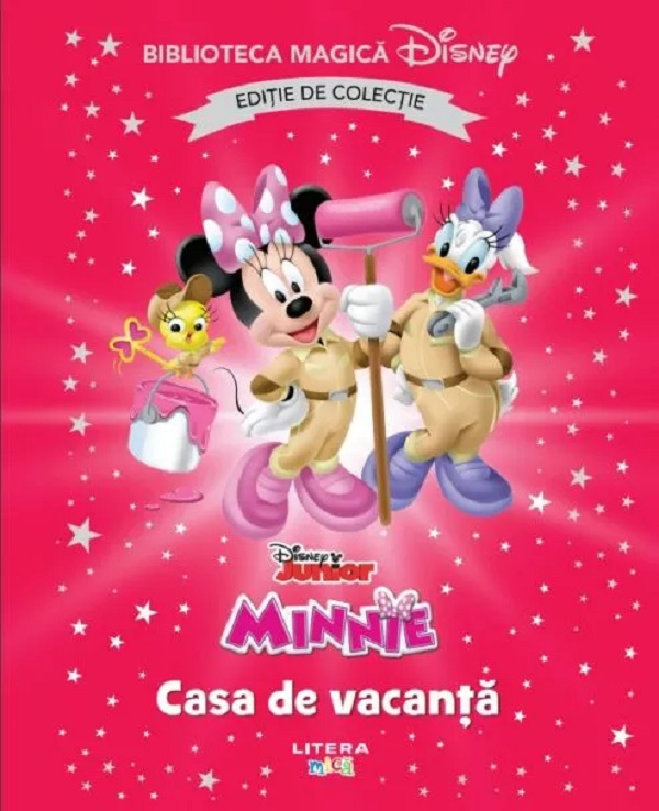 Minnie. Casa de vacanta. Biblioteca magica Disney,  – copertă